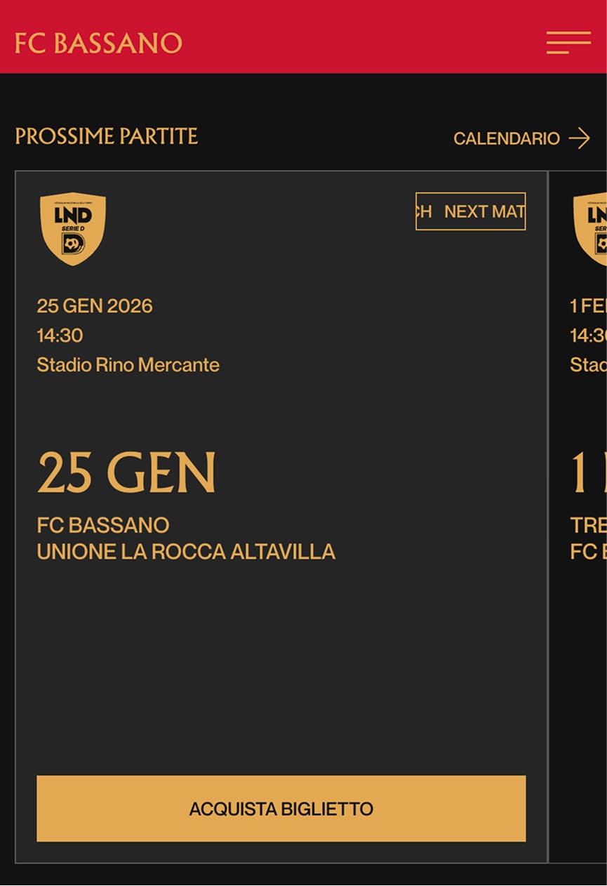 FC Bassano - Dettaglio